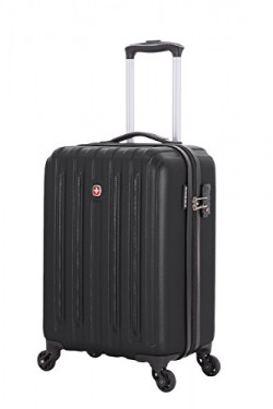 Swiss Gear Polycarbonate 19 inches Black Hardsided Cabin Luggage (SW30000202154)