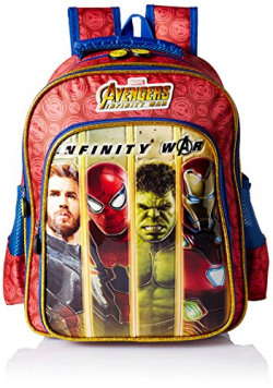 Avengers Infinity War School Bag for Children of Age Group 3 - 5 years | Size 14 inch