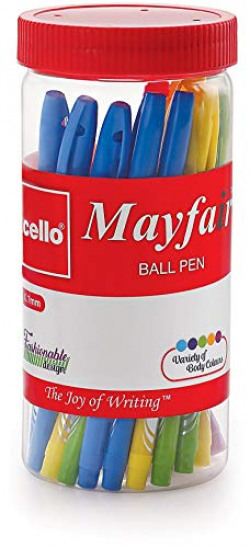 Cello Mayfair Ball Point Pen Set - Pack of 25 (Blue)