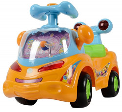 Toyhouse Ride on Funny Push Car, Orange