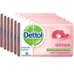 Dettol Skincare Soap, 125 g (Pack Of 6)