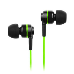 SoundMagic ES18 In-Ear Headphones Without Mic (Green/Black)