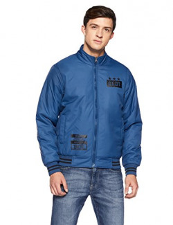 Qube by Fort Collins Men's Bomber Jacket (14253_M_Airforce)