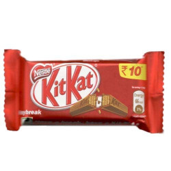 Nestle Kitkat Chocolate - 10 X 12.8 Grams (Pack Of 10)