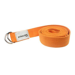 Strauss Yoga Belt, 6 Feet (Orange)