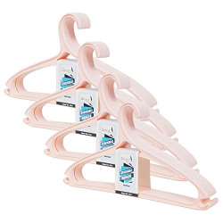 Story @ Home 32 Piece Plastic Hanger Set - Pink