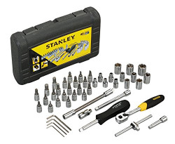 Stanley STMT72794-8-12 1/4 Drive Metric Socket Set (46-Pieces)