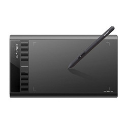XP-PEN Graphics Drawing Digital Pen Tablet (10x 6-inches, Battery-Free Stylus, Express Keys, Black)