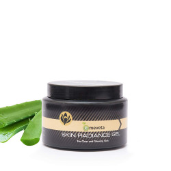 Emeveta Aloe Vera Kesar Skin Radiance Face Skin Gel for Glowing and Whitening (100 g) 