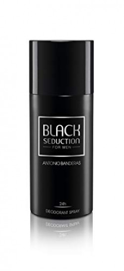 Antonio Banderas Black Seduction Deodorant Spray, 150ml