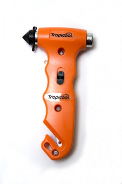 Tropicool RTC-7-1 4-in-1 Car Emergency Hammer (Orange)