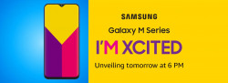 [Live @ 12PM] Samsung Galaxy M Series Starts from Rs. 7990