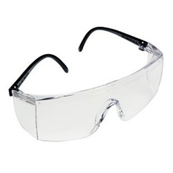 3M 1709IN Dust protection Bike Riding Safety Goggle (Pack of 2),Clear