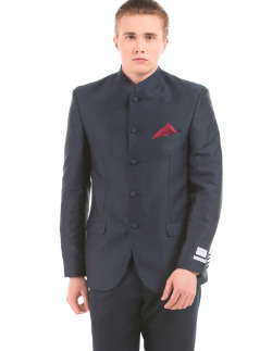 ARROW Regular Fit Bandhgala Suit