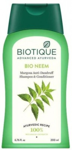 Biotique Bio Margosa Anti Dandruff Shampoo and Conditioner(200 ml)
