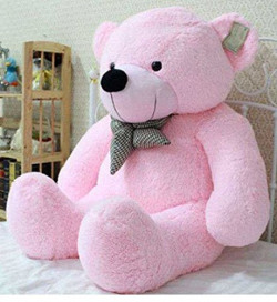 CLICK4DEAL Soft Teddy Bear, (4ft, Pink, teddynew049)