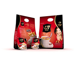 Trung Nguyen G7 3-in-1 Sugar-Free Instant Coffee with Collagen-44 Sachets