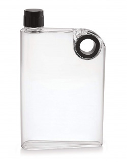LMS A5 Notebook Plastic Bottle, 380ml, Transparent 
