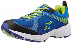 Sparx Men's SX0213G Royal Blue and Fluorescent Green Running Shoes - 6 UK (SM-213)