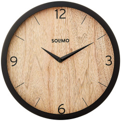 Amazon Brand - Solimo 11-inch Wall Clock Starting From 419