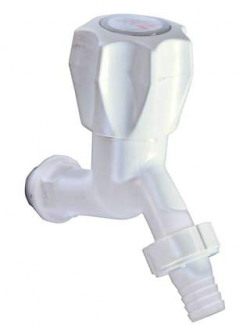 SSS - Plastic Tap (Type :- Nozzle, Color :- Ivory)