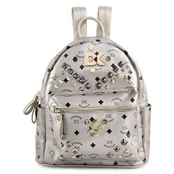 Diana Korr Silver Casual Backpack (DK138BSLV)
