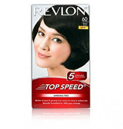 Revlon Top Speed Hair Color Woman, Natural Brown 60