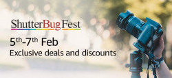 Shutter Bug Fest from 5th-7th Feb(Deals and Discounts on Cameras)