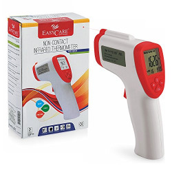 EasyCare EC-5031 Non-Contact Infrared Thermometer (Red)