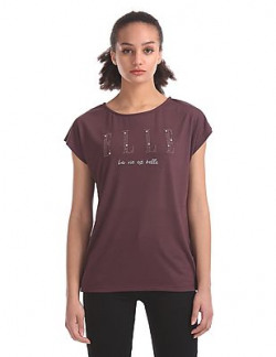 *Nnnow : Elle Women's T-Shirt For Flat Rs.200.*    *All Sizes Available.*