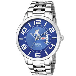 Polo Hunter Blue Day and Date Men's Watch-1225