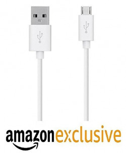 shopdeal V8 Micro USB Plastic Fast Charging Cable with Quick Charge Speed Upto 2.4 A for Power Bank, Mobile, Laptop, Android Smartphone (White) 