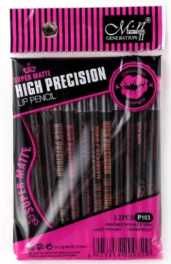 Menow Super Matte High Precision lip pencil(multi colour)