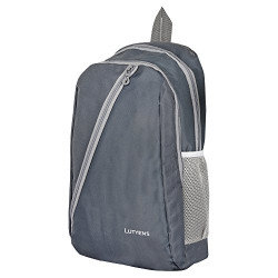 Lutyens 21 L Grey Polyester Mini Backpack