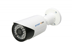 E-Ware Full HD Wire CCTV Night Vision Security Camera with 1.0MP and 3.6 MM Lens (White)