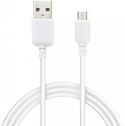 Shopmetro Micro USB Data and Charging Cable (White)
