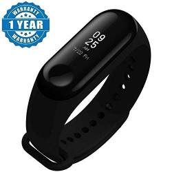 Enraciner M3 Smart Fitness Band Activity Tracker with Heart Rate Sensor Compatible for All Androids/iPhone Device