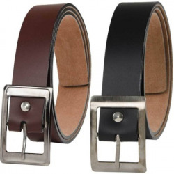 Variety & Capture Men Formal Brown Artificial Leather Belt