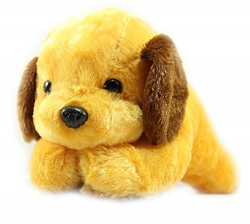 Tickles Dog Stuffed Soft Plush Toy 28 Cm - Brown