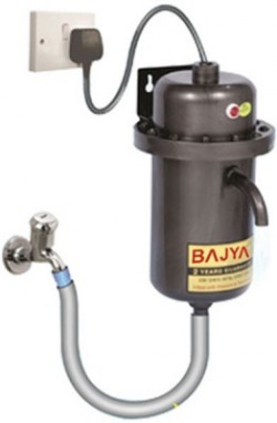 Bajya 1 L Instant Water Geyser(Black, Bio)