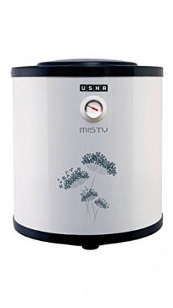 Usha Misty 15-litres 2000-Watt 5 Star Storage Water Heater (Twinkling Grey)