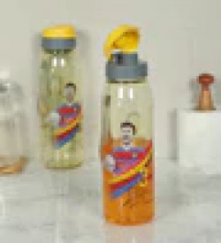 Cello FCBARCELONA Barca Sports Bottle (Licensed by Cello) 800 ML, Assorted, Set of 4