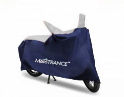 Mototrance Sporty Blue Bike Body Cover for Honda CB Shine SP