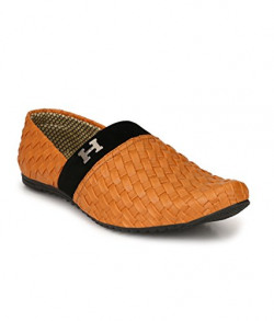 CEONA 3333 Men's Tan H-Buckle Casual Shoes, Brown Casual Shoes for Mens,Stylish Men's Casual Canvas Shoes in tan, Camel, Colour,Shoes for Mens Casual Stylish, Design,Comfortable