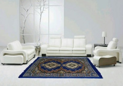 HOME LIVING Multicolor Jute Carpet(147 cm  X 215 cm)