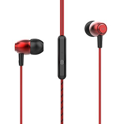 boAt Bassheads 162 Wired Earphones (Raging Red)