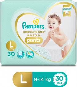 Pampers Premium Care Pants - L  (30 Pieces)
