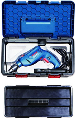 Bosch Freedom Kit GSB 550-Watt Impact Drill Kit (Blue, 91-Pieces)