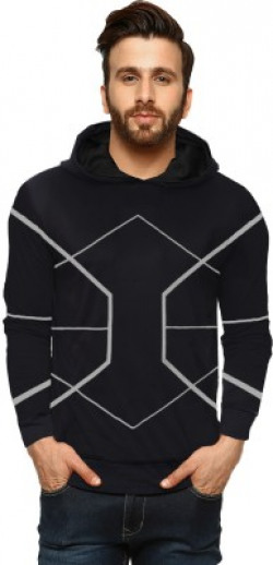 Tripr Full Sleeve Geometric Print Men Sweatshirt