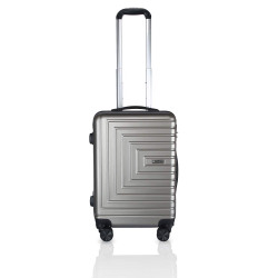  Cross Dora Polycarbonate 57 cms Grey Hardsided Cabin Luggage (ACO2272308_3-S85)